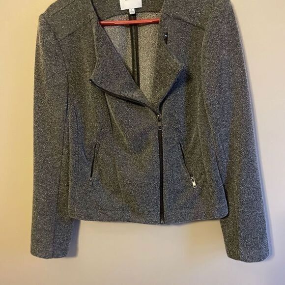 Catherine Malandrino Gray Blazer Jacket - Picture 1 of 3